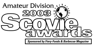 Amateur Division 2003 Scovie Awards