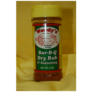 Woody's Bar  B Q  Dry Rub & Seasoning - Woody's Bar B Q Sauce Co.