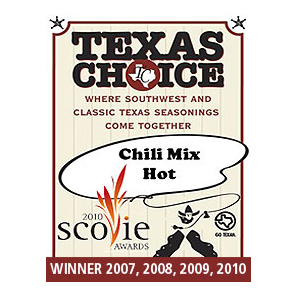 Texas Choice Chili Mix Hot - Texas Choice