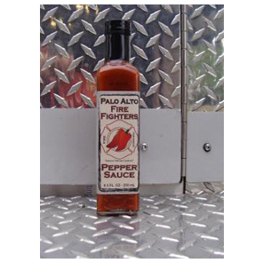 Palo Alto Fire Fighters Pepper Sauce - Palo Alto Firefighters Pepper Sauce